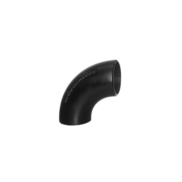 Codo FE Negro Soldable 90º 4"